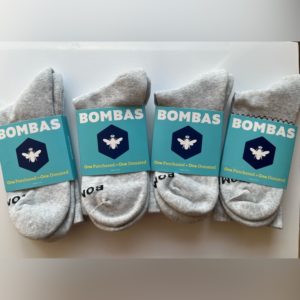 NWT Bombas Women’s Half Calf Sock 4 - Pack